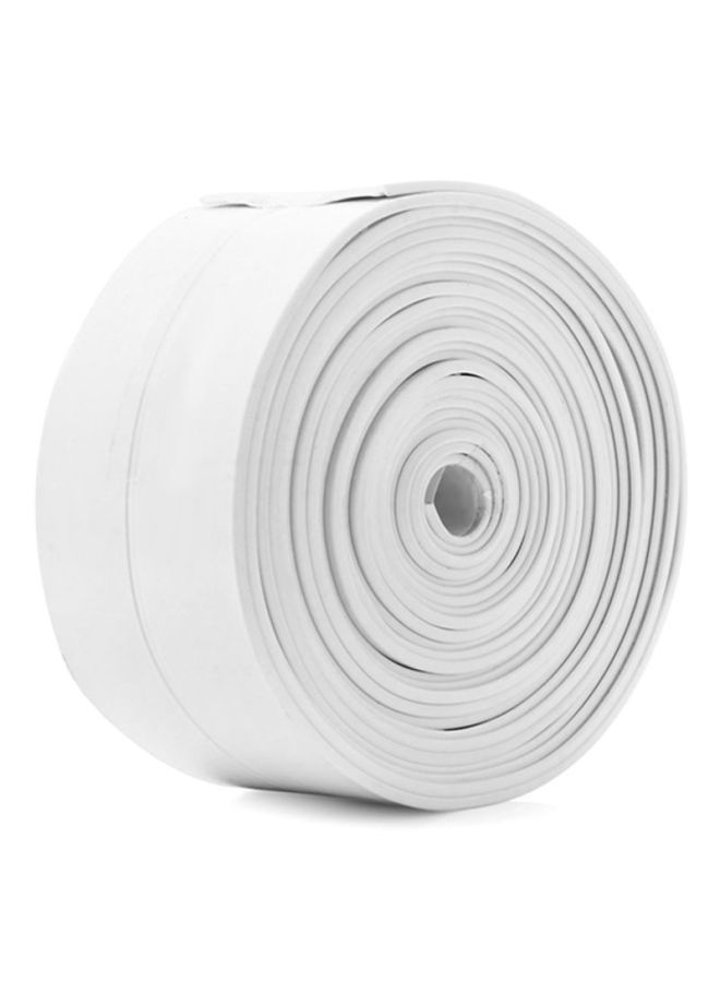 NIBEMINENT Water Resistant Bath Sink Sealing Strip Tape White - Image 2