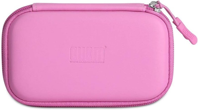 BUBM USB Flash Drive Case, Portable Waterproof Electronic Accessories Bag for USB Flash Drives, SD Cards,Earphone and Other Small Accessories 16 x 9 x 4.5 cm,Gray - Image 2