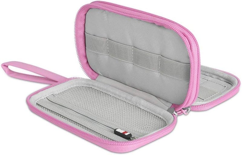 BUBM USB Flash Drive Case, Portable Waterproof Electronic Accessories Bag for USB Flash Drives, SD Cards,Earphone and Other Small Accessories 16 x 9 x 4.5 cm,Gray - Image 4