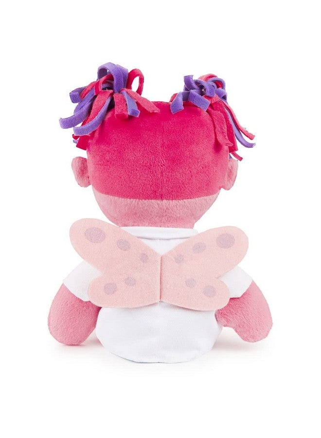 GUND دكتور آبي كادابي دمى غوندي من شارع السمسم، لعبة قماشية فاخرة للأطفال من عمر 1 سنة وما فوق، وردي/أبيض، 13" - Image 4