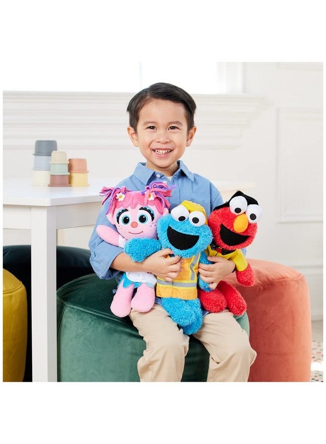 GUND دكتور آبي كادابي دمى غوندي من شارع السمسم، لعبة قماشية فاخرة للأطفال من عمر 1 سنة وما فوق، وردي/أبيض، 13" - Image 5