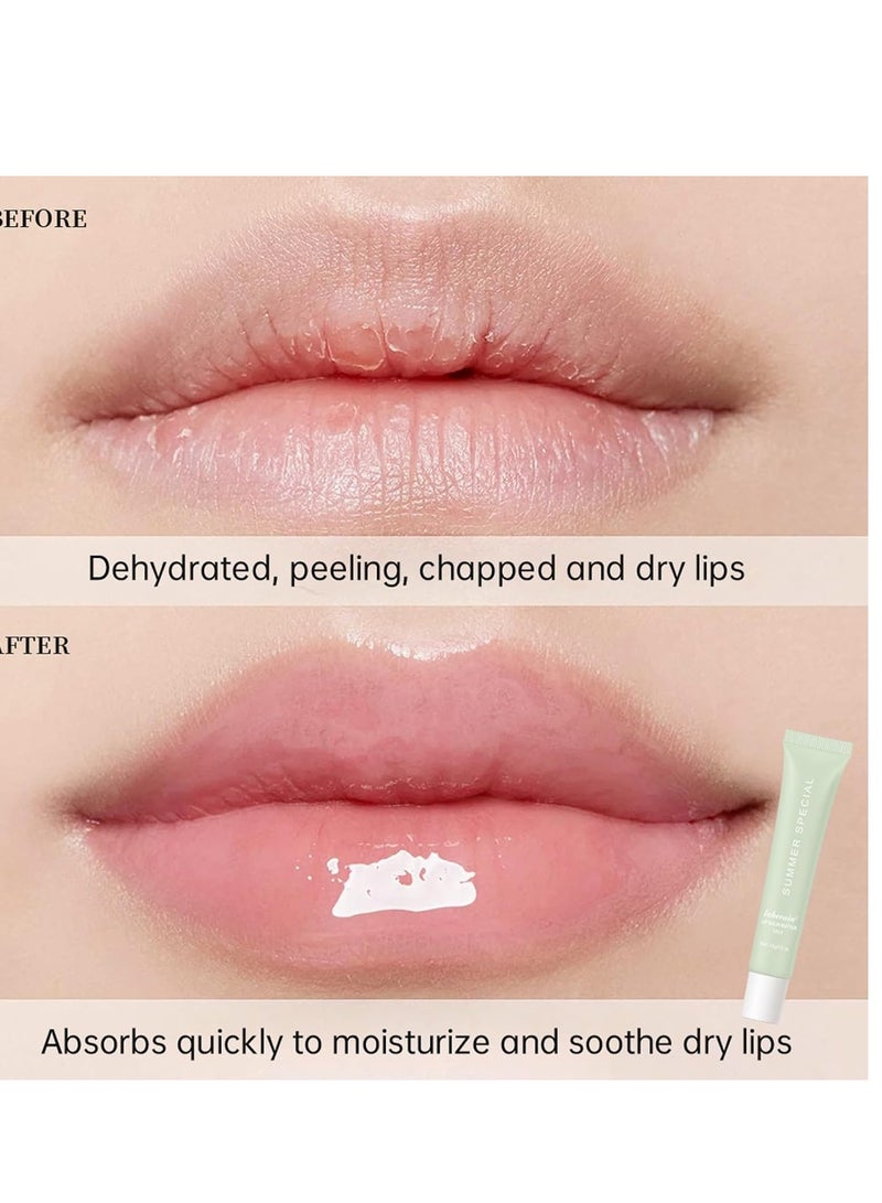 lakerain Summer Special Lip Butter Balm - Ultra-Hydrating, Nourishing Lip Care with Natural Ingredients, Shea Butter & Olive Butter, Soothes & Softens Dry Lips (#1 Vanilla, 0.5 Fl Oz (Pack of 1)) - Image 4