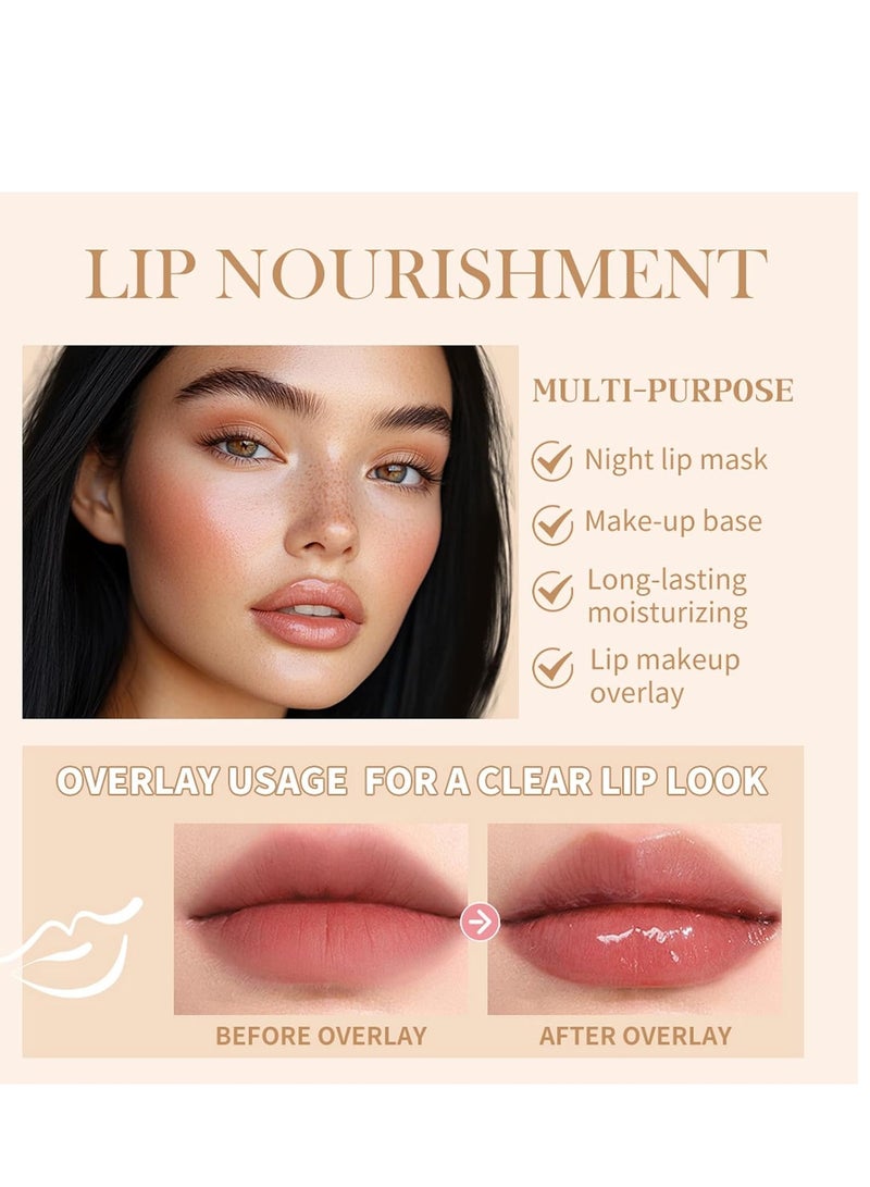 lakerain Summer Special Lip Butter Balm - Ultra-Hydrating, Nourishing Lip Care with Natural Ingredients, Shea Butter & Olive Butter, Soothes & Softens Dry Lips (#1 Vanilla, 0.5 Fl Oz (Pack of 1)) - Image 5