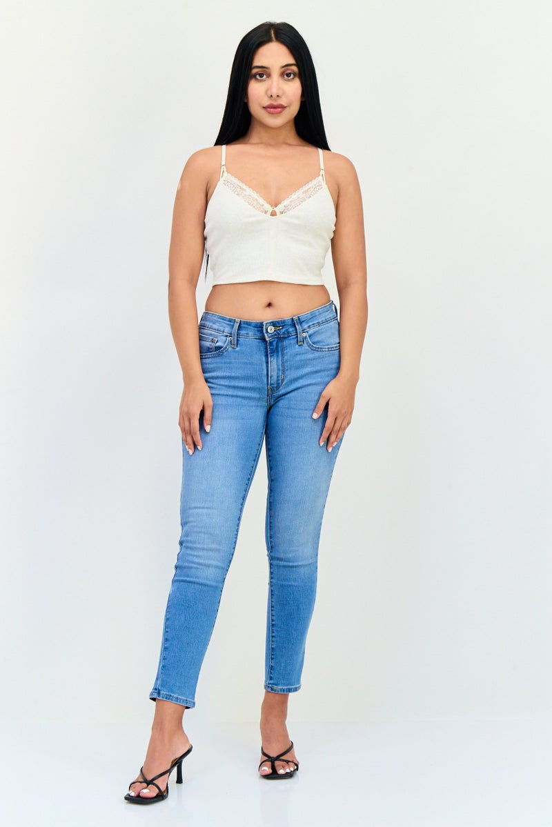Aerie Women V Neck Sleeveless Solid Tank Top, Off White  - Image 4
