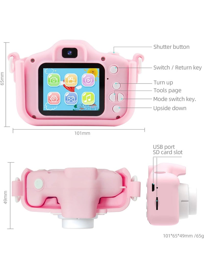 UV Enterprises Kids Camera Toy for Boys Girls, Kids Digital Camera for Kids with 1080P Video, 20MP Photo, Selfie Camera, Mini Camera Gift for Kids Age 3-12 Mini Camera for Kids Selfie Camera Toy Photo Video Camera for Boys Girls - Image 5