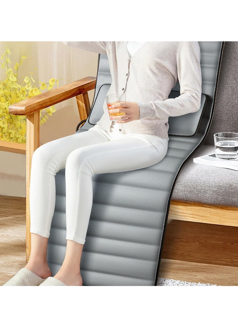 AROAQ Heating Pad Full Body Massage Mat With Shiatsu Massager,Lumbar Traction & Relaxation, Back Heating,9 Gear Massage, Full Body Massager For Neck Back Waist Hip Leg, Help Body Pain Relief & Circulation  - Image 3