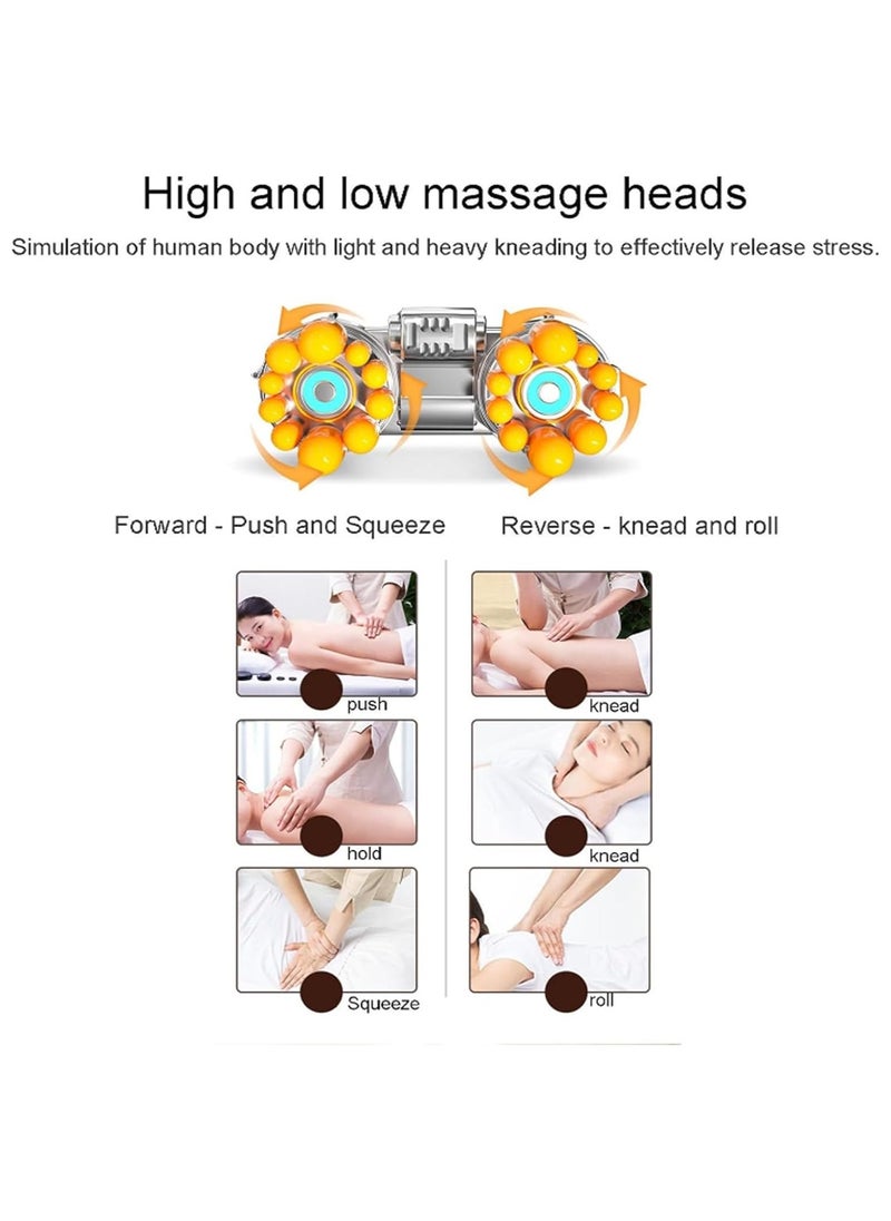 AROAQ Heating Pad Full Body Massage Mat With Shiatsu Massager,Lumbar Traction & Relaxation, Back Heating,9 Gear Massage, Full Body Massager For Neck Back Waist Hip Leg, Help Body Pain Relief & Circulation  - Image 5