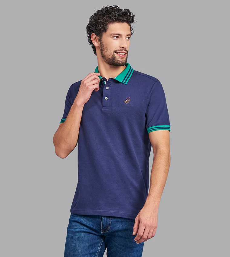 BEVERLY HILLS POLO CLUB Beverly Hills Polo Club Regular Fit Polo T-Shirt