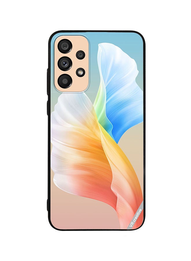 VR CREATIVE Protective Case Cover For Samsung Galaxy A72 Flower Design Multicolour - Image 1