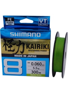 SHIMANO Line Kairiki Mantis Green 0,28MM 300MT 8ply 