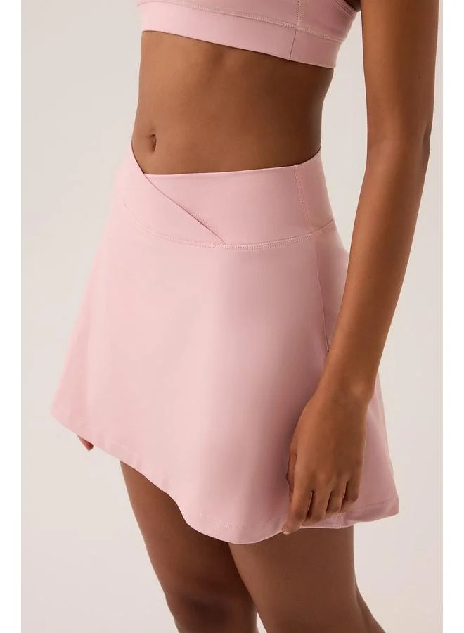 Los Ojos x Ece Pink 2-Layer Tennis Skort