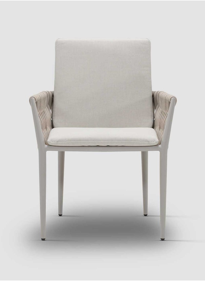 AL HUZAIFA FURNITURE Hug Outdoor Dining Armchair  - Image 1
