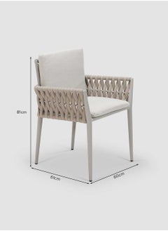 AL HUZAIFA FURNITURE Hug Outdoor Dining Armchair  - Image 5