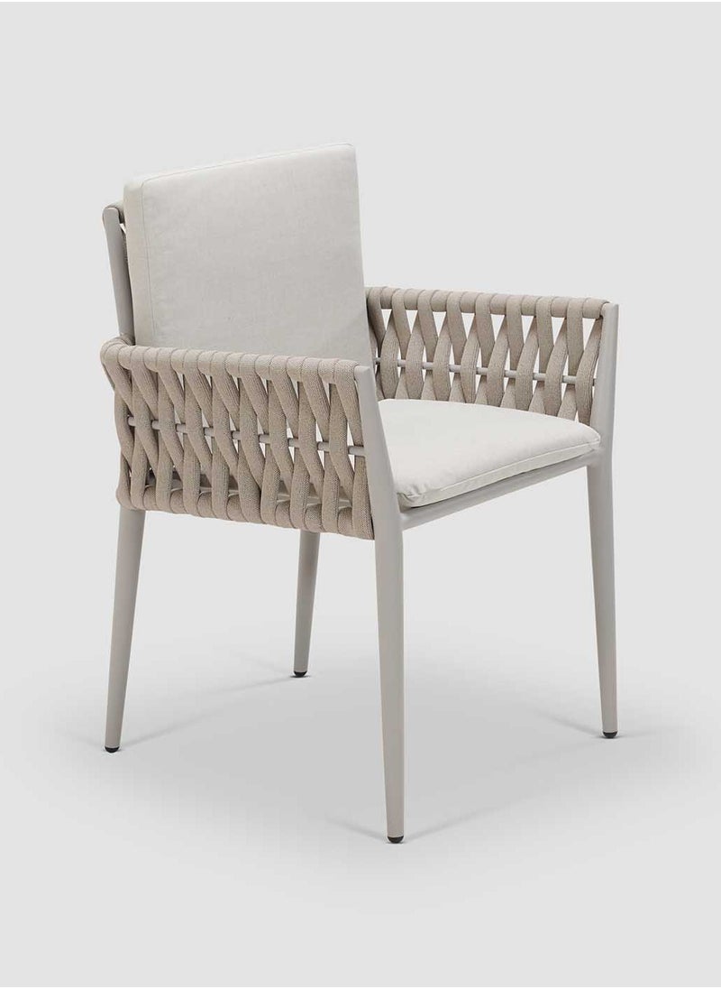 AL HUZAIFA FURNITURE Hug Outdoor Dining Armchair  - Image 2