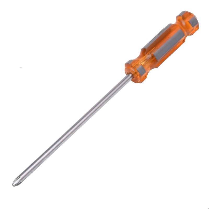 Harden PH3 Size Phillips Type Magnetic Screwdriver 200MM, Forged from Chrome Vanadium Steel, Transparent Handle - 550233 - Image 1