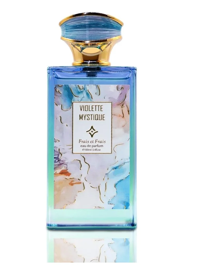 Frais Et Frais Frais Et Frais Violette Mystique Perfume 100ML - Eau de Parfum - Women's Floral Citrus Woody Fragrance with Rose, Orange Blossom &amp; Sandalwood