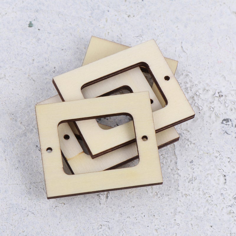 40 Pcs Photo Frame Decorative Frame Crafts DIY Handmade Accessories for Home Bedroom - Image 4