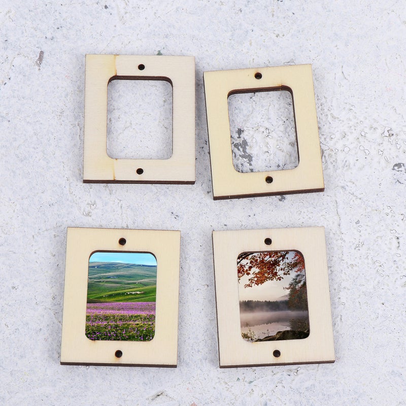 40 Pcs Photo Frame Decorative Frame Crafts DIY Handmade Accessories for Home Bedroom - Image 5