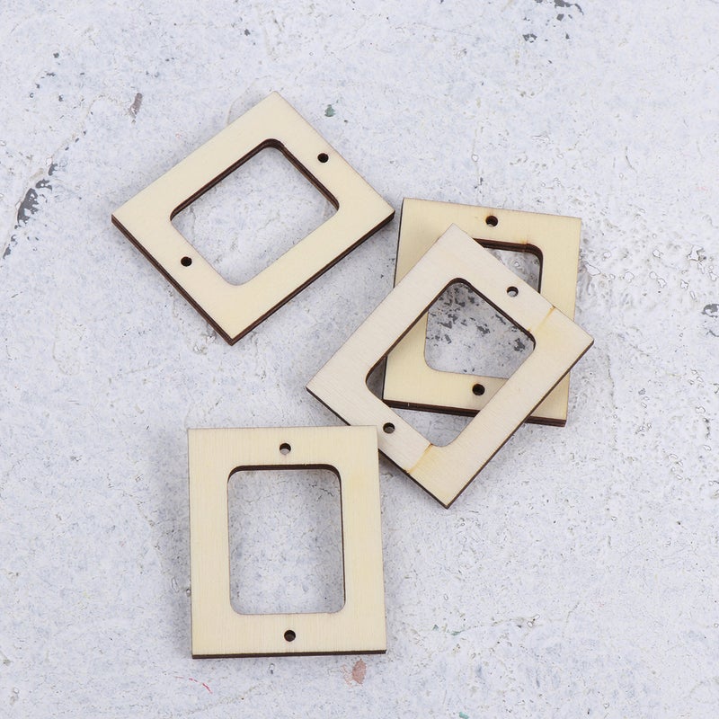 40 Pcs Photo Frame Decorative Frame Crafts DIY Handmade Accessories for Home Bedroom - Image 2