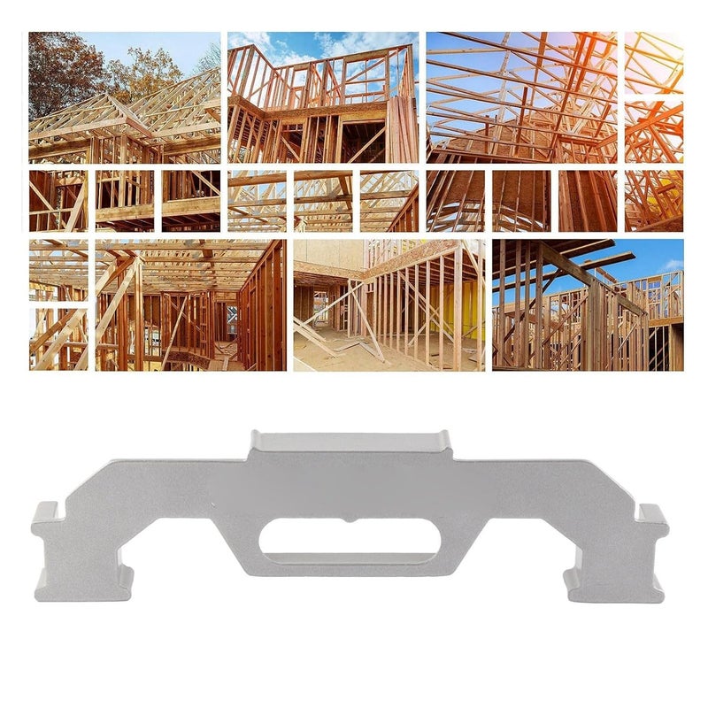klarako On Center Stud Layout Tool, Accurate Measurement, Framing Spacing Positioning Jig, Cast Aluminum, Save Time - Image 3