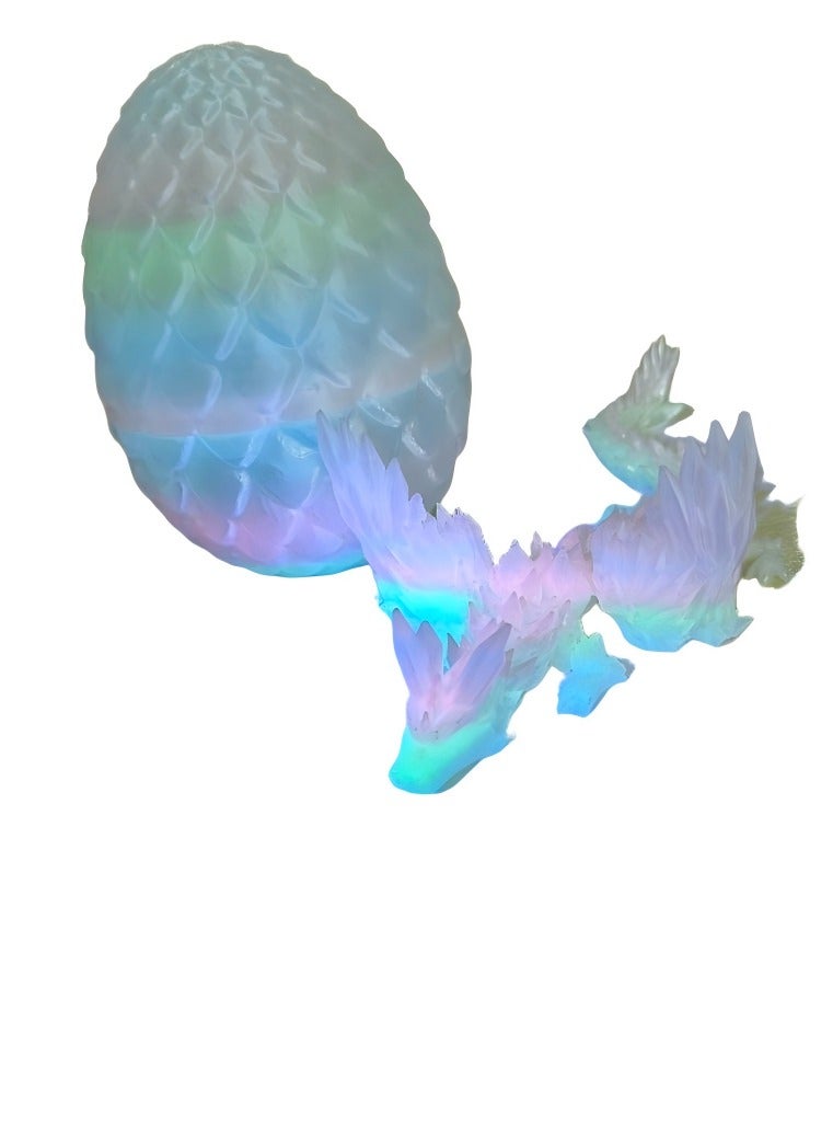 3D Printed Dragon and Dragon Egg