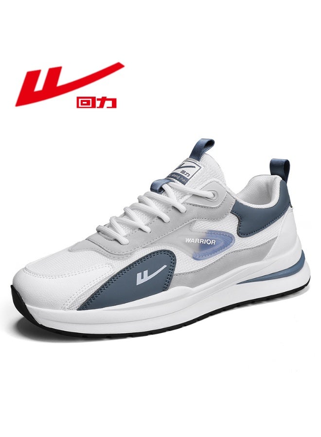 Warrior Men's Shoes 2025 New Mesh Breathable Sneakers - Retro Color - Blocking Trendy Casual Shoes, Lightweight Running Shoes for Men