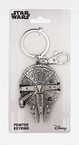 Disney Star Wars Millennium Falcon Pewter Key Ring - Image 4