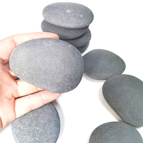 lifetop 120PCS Painting Rocks, DIY Rocks Flat & Smooth Kindness Rocks for Arts, Crafts, Decoration, Medium/Small/Tiny Rocks for Painting,Hand Picked for Painting Rocks… - Image 4
