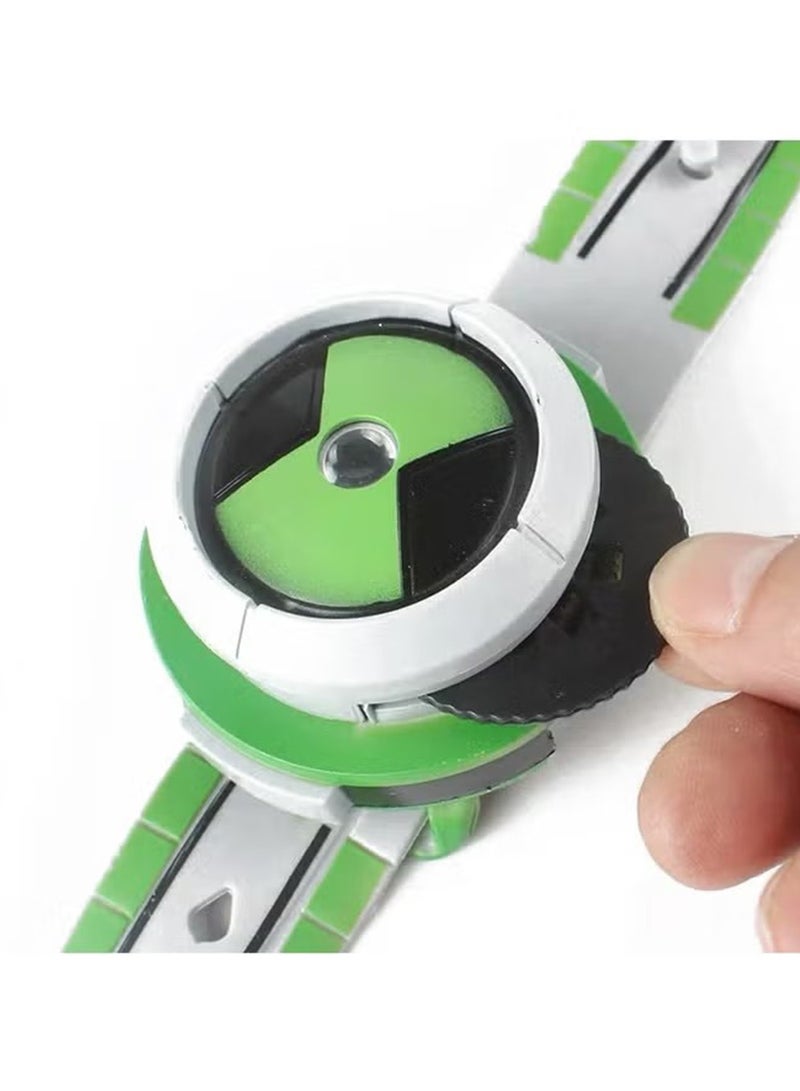 BEN 10 Watch Toys,BEN 10 Omnitrix Watch for Kids Toys Alien Force Ultimatrix for Boys Kids Projector Watch Watches Action Figures Model Toy Party Supplies - Image 4