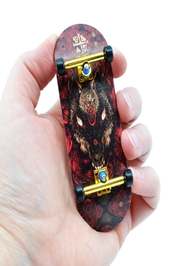 Teak Tuning Heat Transfer Graphic 34mm Fingerboard Complete - Howl in The Night Edition - Image 1