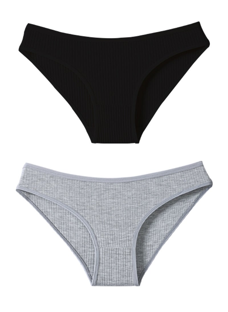 8-Piece Ladies Cotton Panties Simple Plus-Size Fashionable Briefs - Image 4