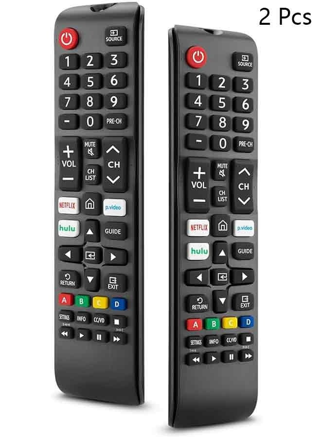 2 Pcs Replacement for Samsung TV Remote Control, Universal Remote for Samsung Smart TV Frame Crystal Series,BN59-01315A - Image 1