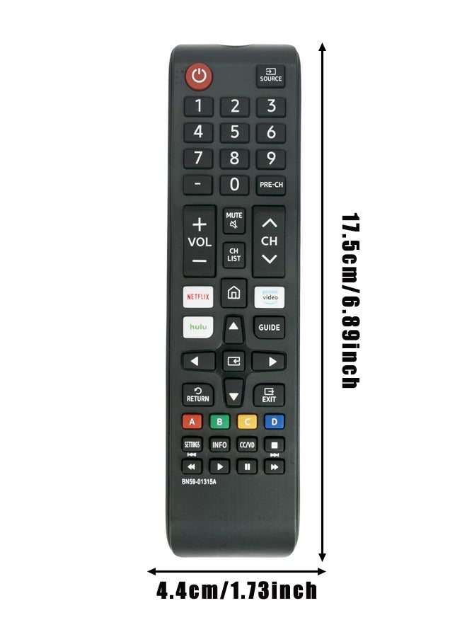 2 Pcs Replacement for Samsung TV Remote Control, Universal Remote for Samsung Smart TV Frame Crystal Series,BN59-01315A - Image 2