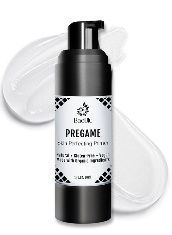 BaeBlu Organic Face Primer, Perfects Skin, Extends Makeup Wear Time, Silicone-Free, Gluten-Free - Image 1