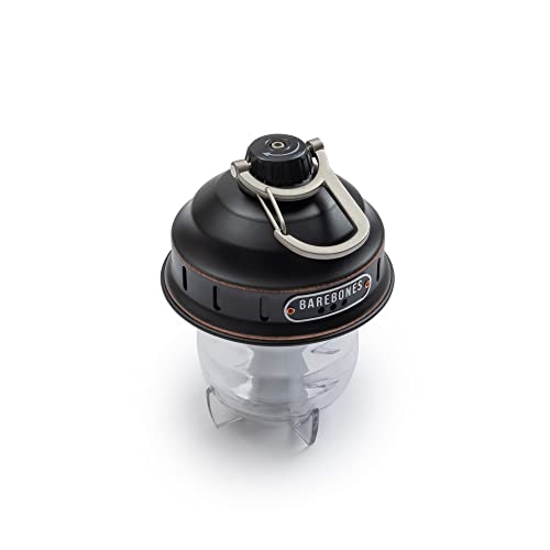 Barebones Beacon Hanging Light – Antique Bronze, Rechargeable LED Camping Lantern with Adjustable Brightness – Weatherproof Vintage-Style Hanging Lantern for Outdoor Adventures and Year-Round Use - Image 3