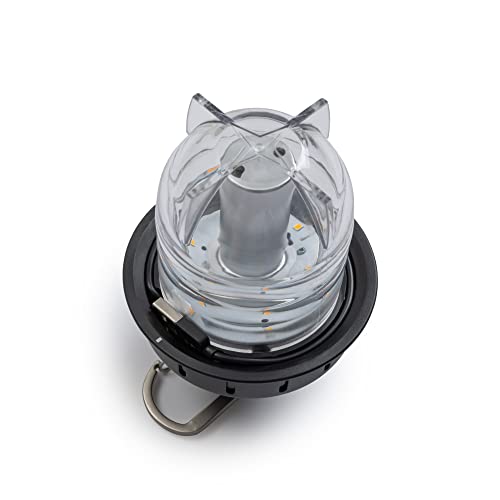 Barebones Beacon Hanging Light – Antique Bronze, Rechargeable LED Camping Lantern with Adjustable Brightness – Weatherproof Vintage-Style Hanging Lantern for Outdoor Adventures and Year-Round Use - Image 4