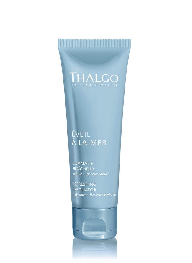 Thalgo Refreshing Exfoliator - Energizing Face Scrub With Diatomaceous Earth & Almond Shell For Oily Skin - 50Ml  - Image 1
