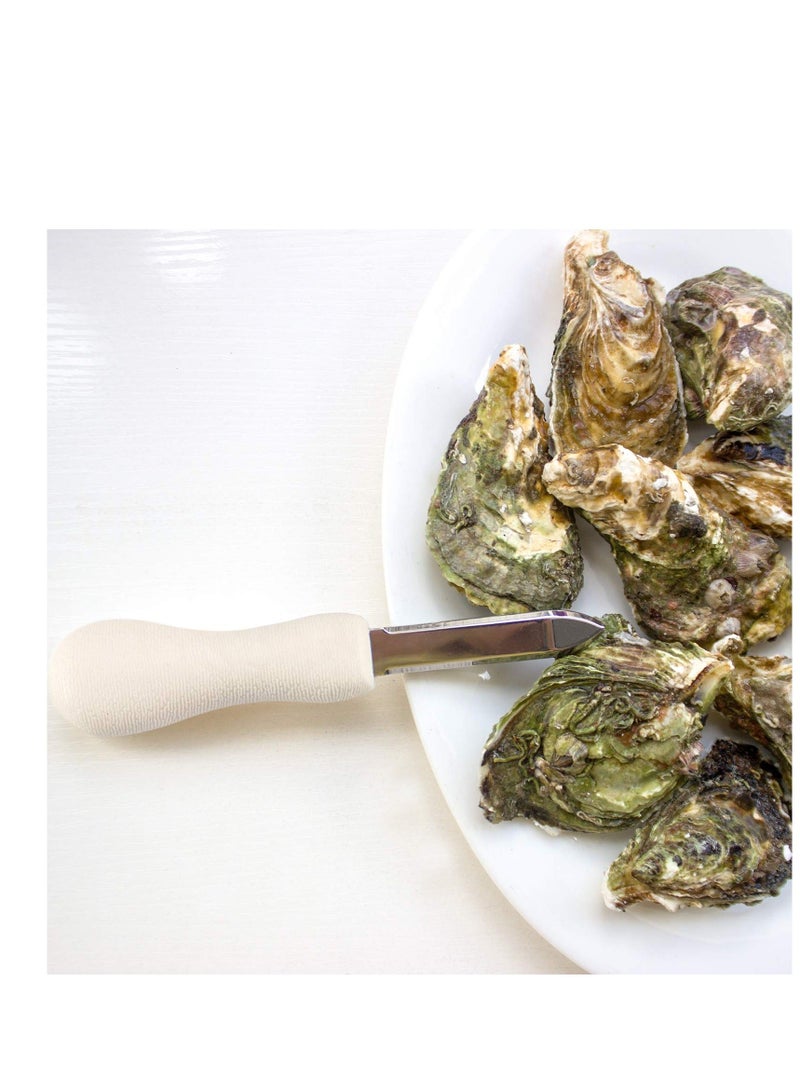 نيبمينينت Oyster Shucking Knife, 8 Pack Knife Shucker Set Clam Seafood Opener Tools - Image 4