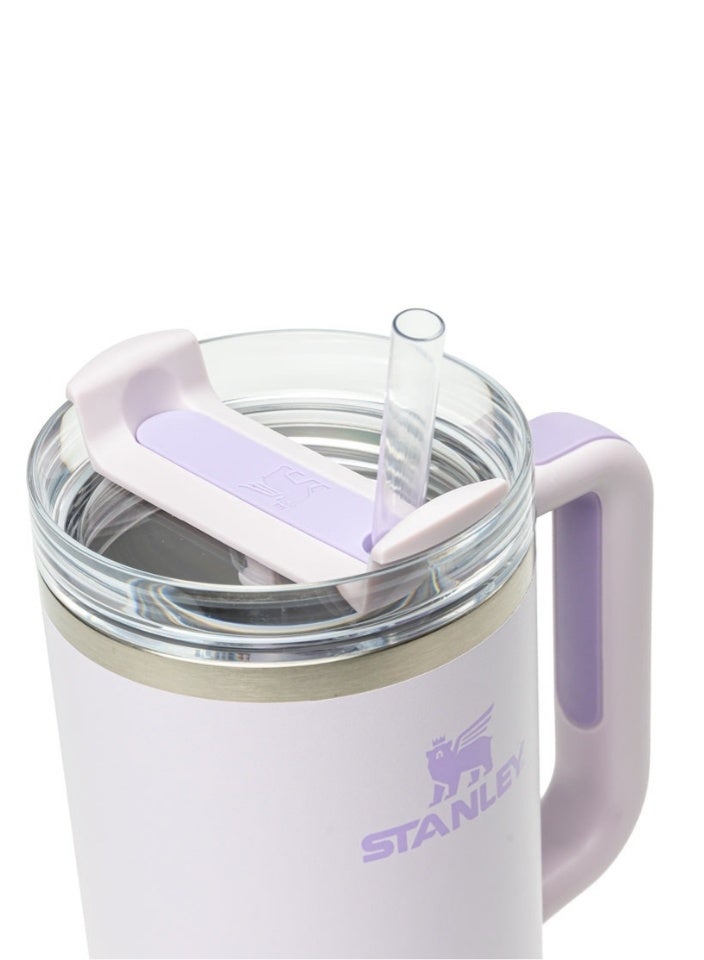 Stanley Replacement Lid for 40 oz Quencher H2.0 FlowState Tumbler (Orchid) - Splash-Resistant Cover - Image 2