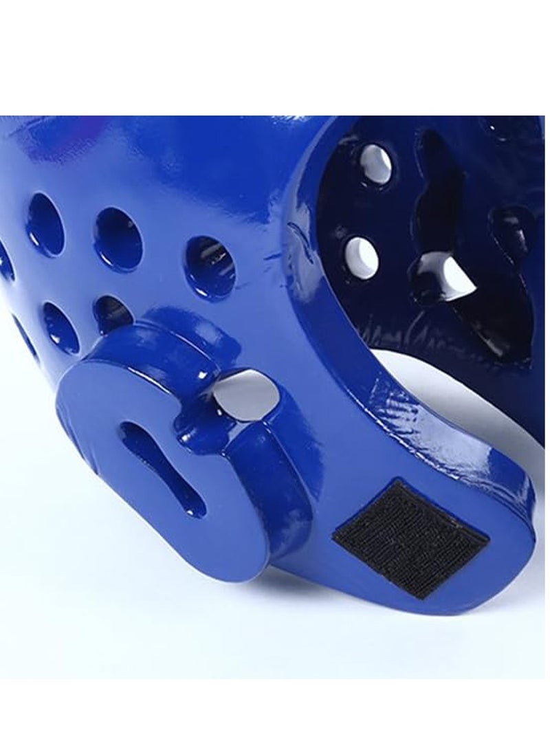 Spall Headgear for Adults Kids, Safety Head Guard,Brace Head Protection,PU Leather Boxing Helmet for Traning Kickboxing MMA Muay Thai Sparring Martial Arts Karate Taekwondo - Image 3