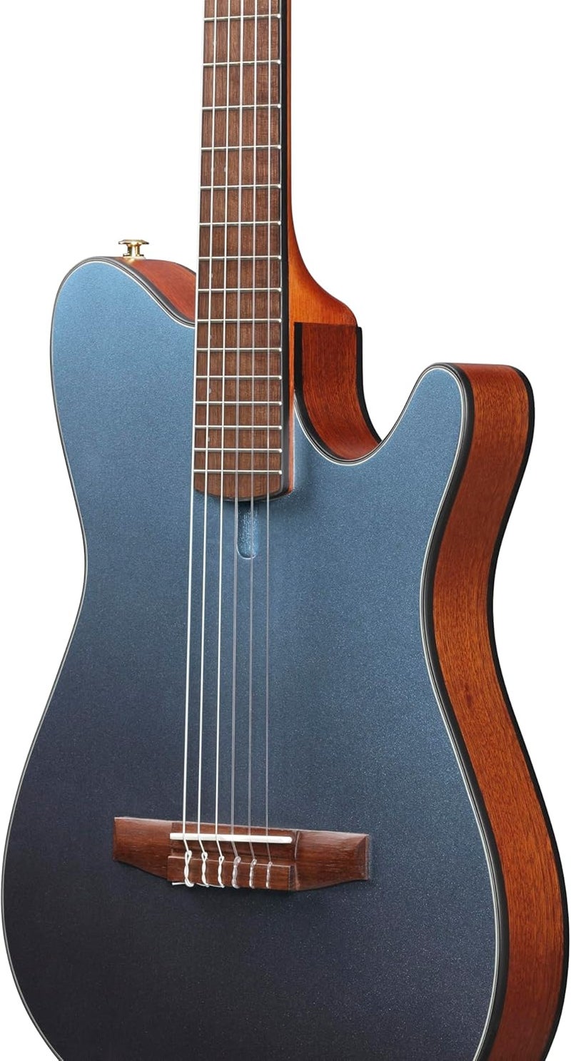 ايبانيز غيتار إيبانيز FRH10N-IBF الكهربائي الكلاسيكي، لون أزرق نيلي معدني مسطح - Image 2