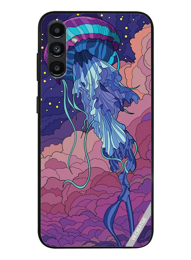 VR CREATIVE Protective Case Cover For Samsung Galaxy A13 5G Starfish Design Multicolour - Image 1