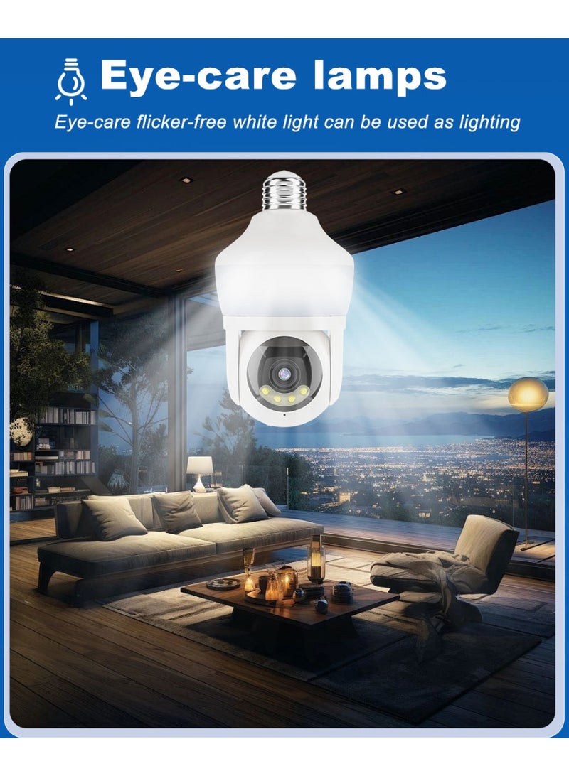 Generic Sight Bulb Pro Security Camera with 80 Watt Equivalent LED Light, Two Way Talk, HD Video WiFi Smart Camera, Perfect for Indoor Outdoor Night Vision Motion Detection - Image 1