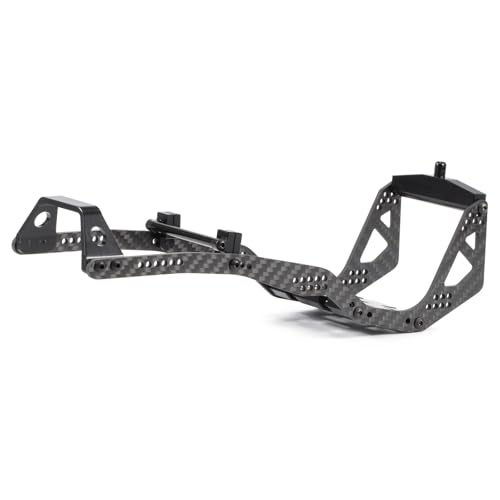 ZMHOBBY Carbon Fiber 110 LCG Chassis and Links Kit Capra Battery on Axle Servo Mount Chassis Brace Power Wagon Cab Body Mount Chassis Kit - Image 5