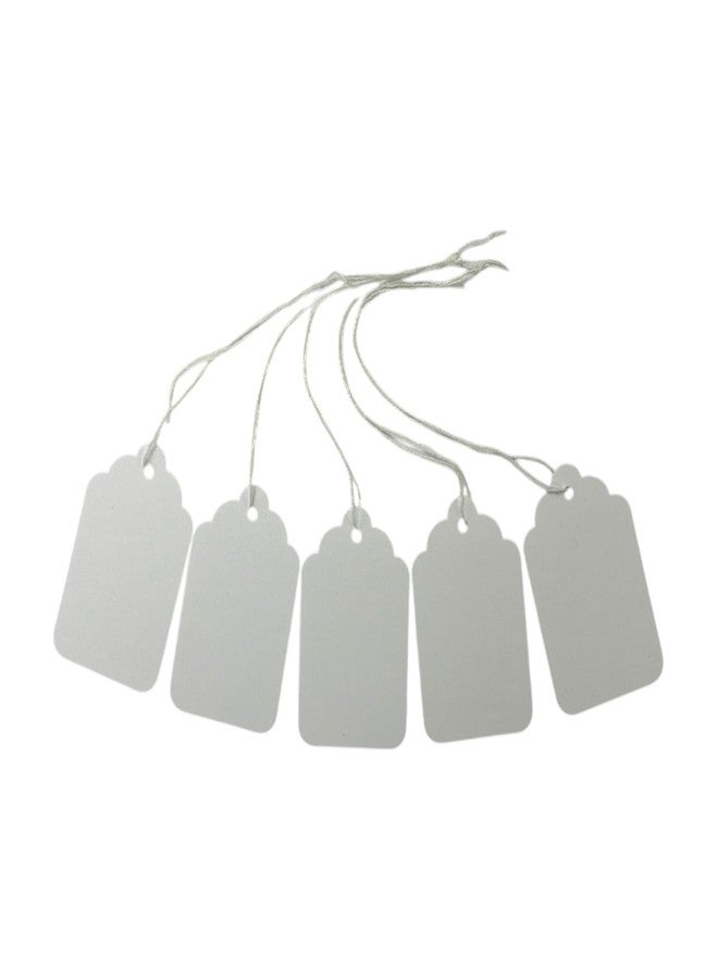 Janrax Box of 1000 White Merchandise Tags 73mm x 44mm - Image 2