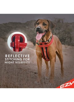 Premium Chest Plate Custom Fit NoPull Padded Comfort Dog Harness  Perfect For Training, Walking, And Control  Includes Car Restraint Attachment (Small, Denim) - pzsku/Z38456B3D5CF5381A328EZ/45/_/1726220372/f2304146-d60e-4532-bb96-09c95cf9918f