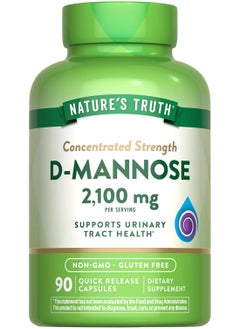 Nature's Truth, Concentrated Strength, D-Mannose, 2,100 mg, 90 Quick Release Capsules - pzsku/Z38457E38184F9BF09DC4Z/45/_/1737451614/d7ce7b2b-5bb8-4485-81eb-959c26bc1f9b