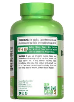 Nature's Truth, Concentrated Strength, D-Mannose, 2,100 mg, 90 Quick Release Capsules - pzsku/Z38457E38184F9BF09DC4Z/45/_/1737452275/7786fb52-98aa-4000-8efc-9cd9de828c05