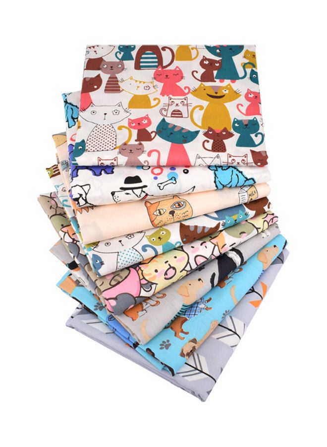 Cats Print Pre-cut Quilting Fabric Patchwork DIY Sewing Knitting Cloth 40*50cm 40 x 50 2cm - Image 1
