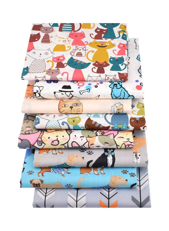 Cats Print Pre-cut Quilting Fabric Patchwork DIY Sewing Knitting Cloth 40*50cm 40 x 50 2cm - Image 2